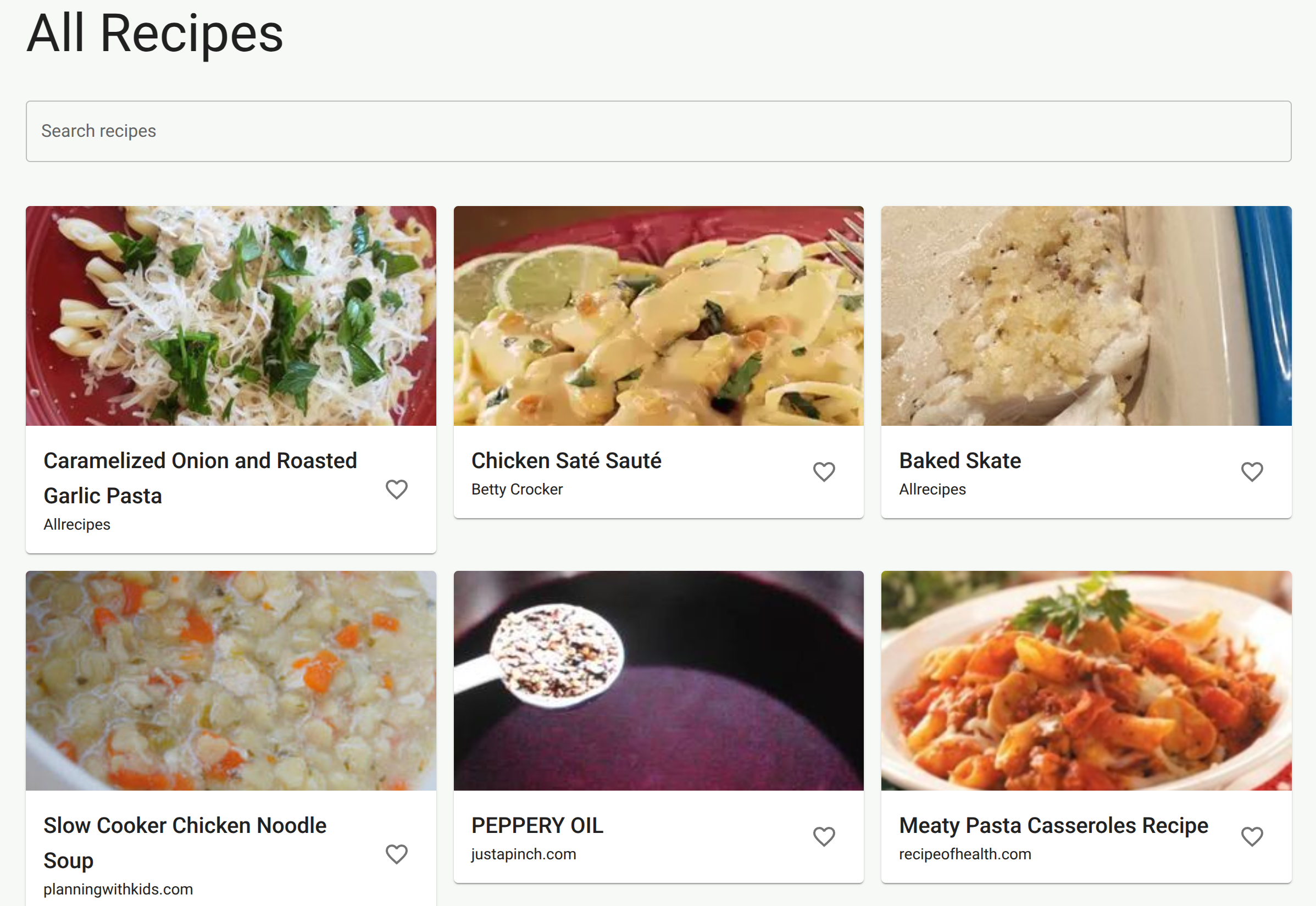 Recipe App